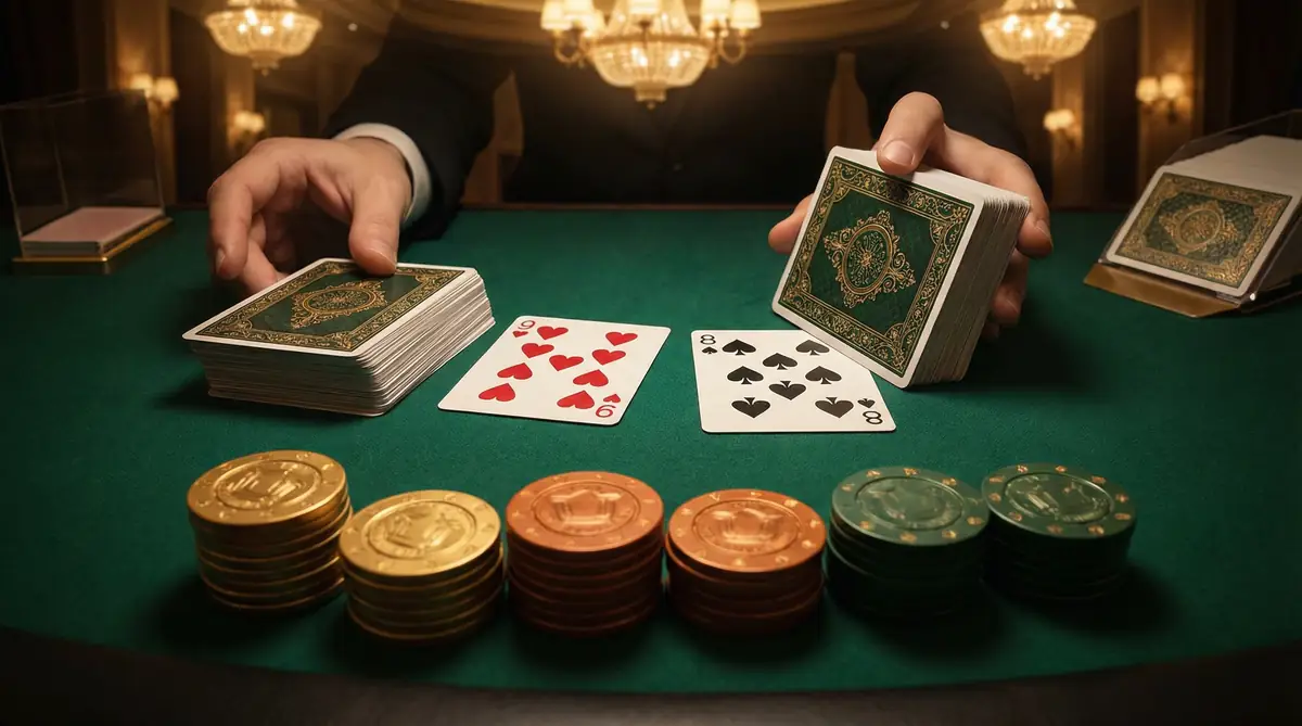 Bacará en línea México juego elegante