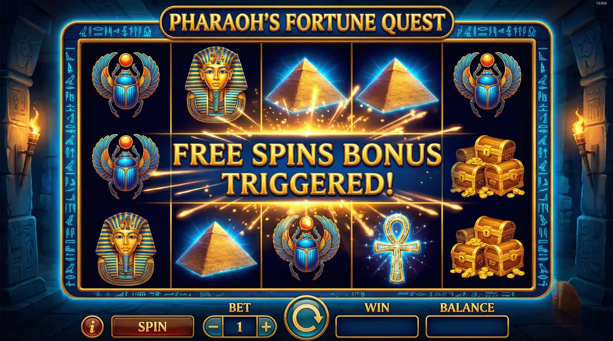 Tragamonedas egipcia con tiros gratis y multiplicadores